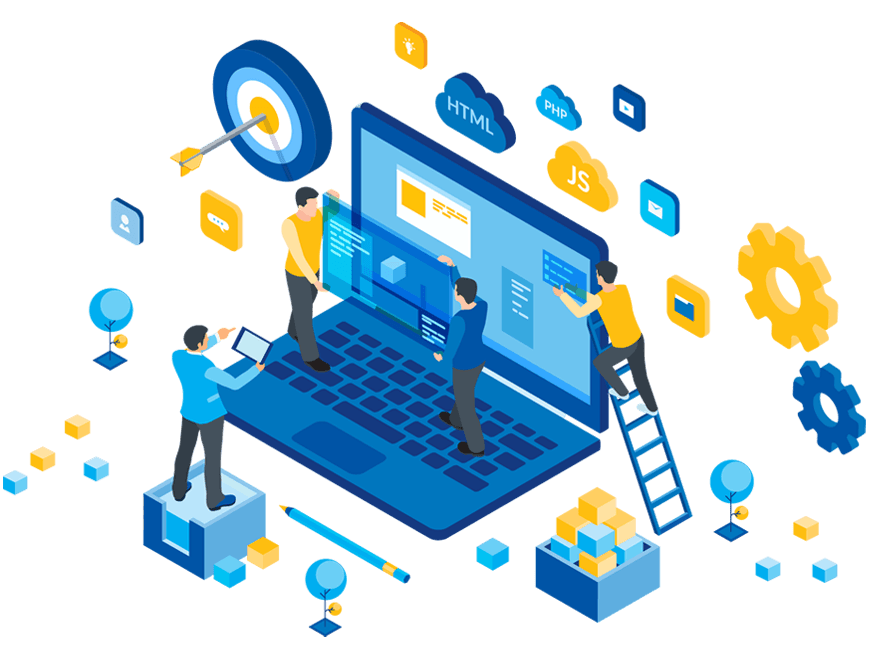 Illustration of NextGen Coding Company technology stack